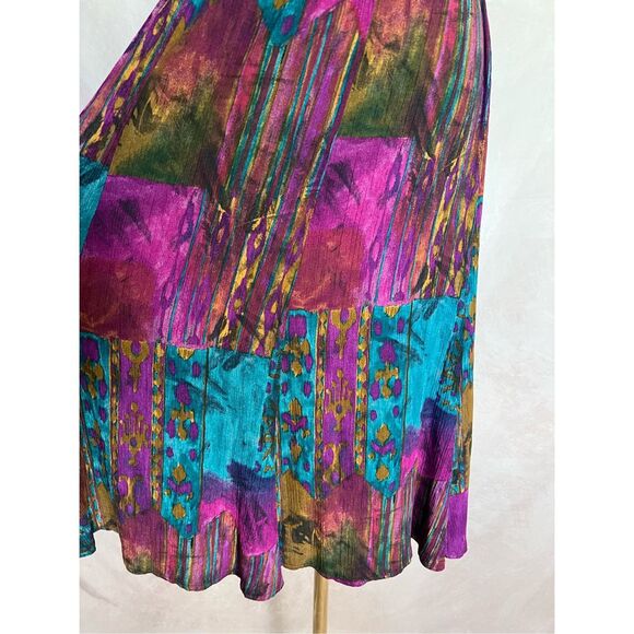 Vintage 1990s Skirt Abstract - Picture 2 of 4